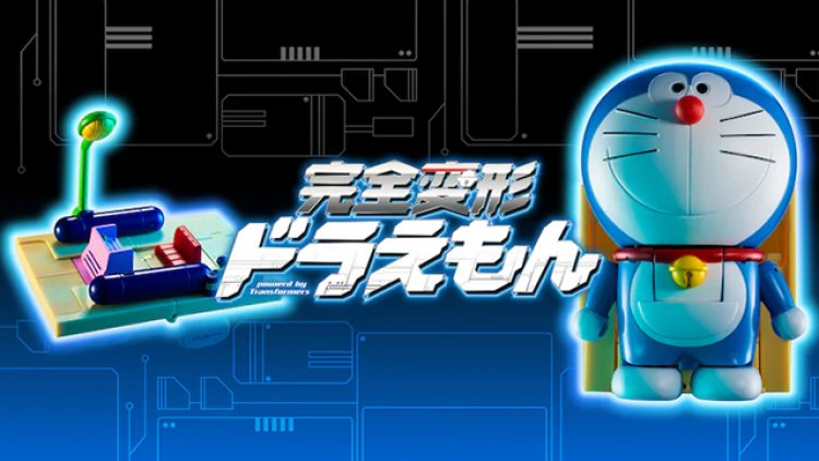 Doraemon Transforms into Time Machine in Cool Toy Demo Video